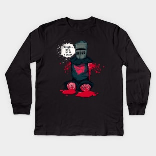 The Black Knight 2 Kids Long Sleeve T-Shirt